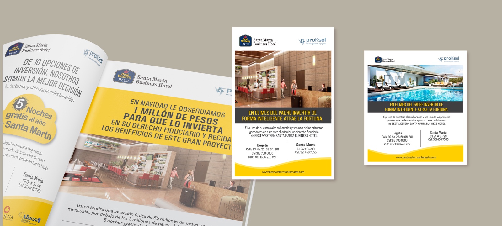 Best Western, campaign pieces